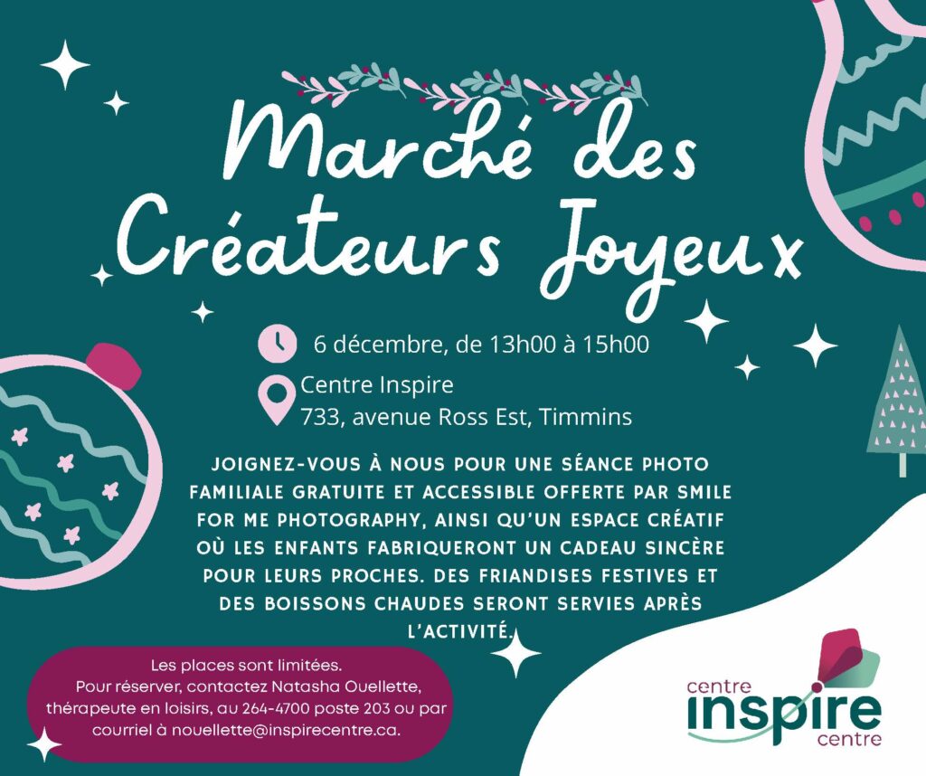 Marché des Créateurs Joyeux 22 Jolly Makers Market Facebook post Timmins 2 Page 2 1